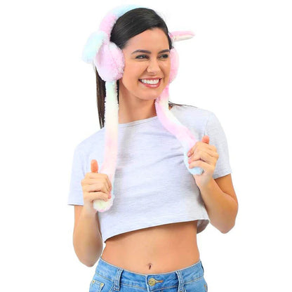 Premium Bunny earmuffs with moving ears