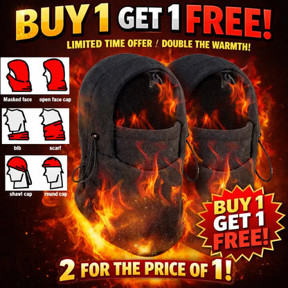 Windproof Face Mask Cap