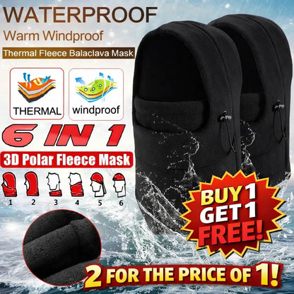 Windproof Face Mask Cap