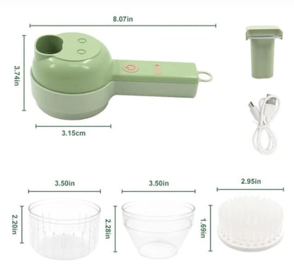 4 in 1 Elec Vegetable Cutter