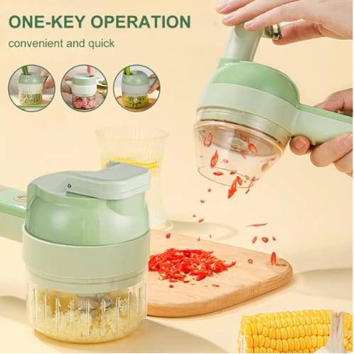 4 in 1 Elec Vegetable Cutter